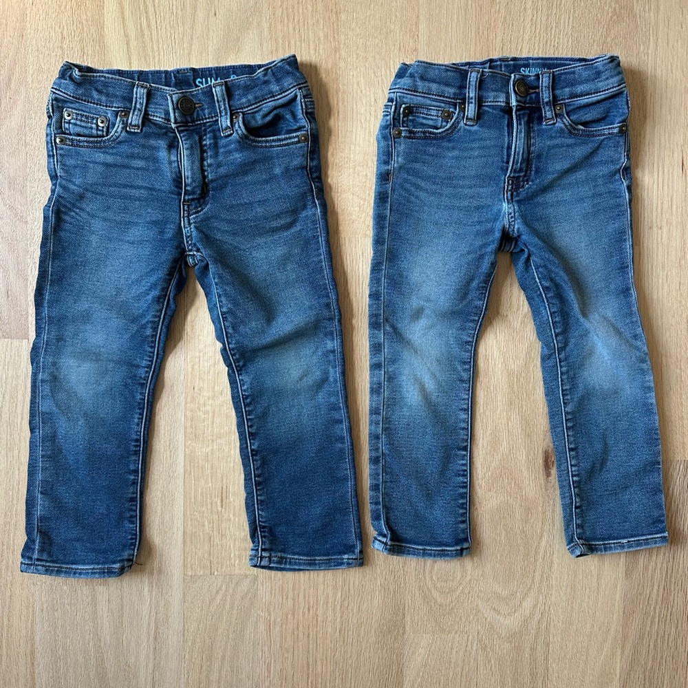 J. Crew Kids Blue Denim Jeans - Twin Pair